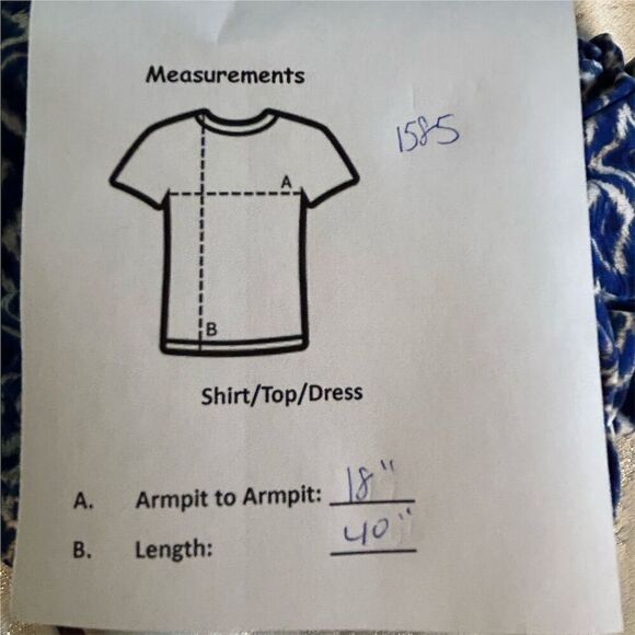 Lauren Ralph Lauren Women's Blue Faux Wrap Dress Size 6 Diamond Print - Picture 10 of 14